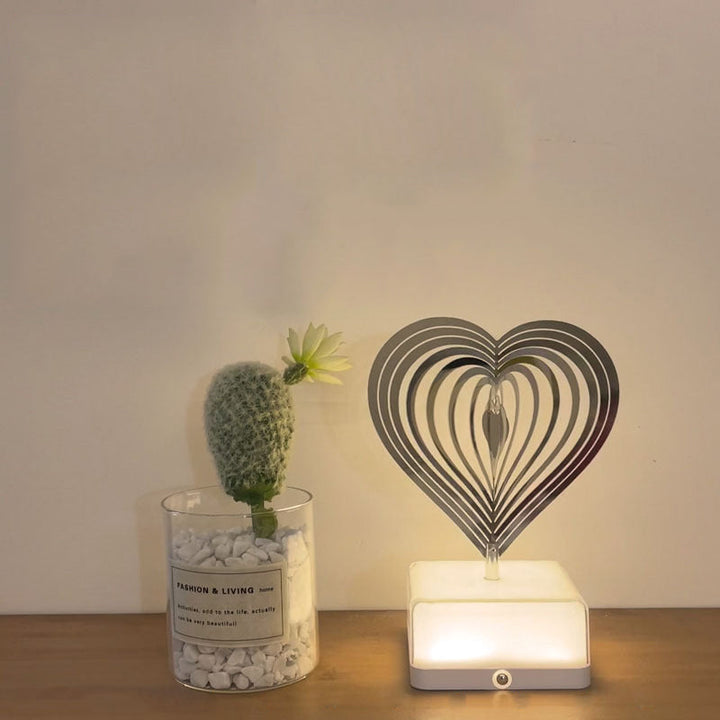 Rotating ambient light made of metal | Stornfield