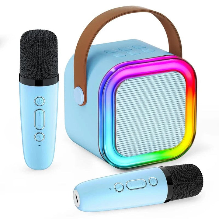 Mini Karaoke Machine with wireless microphones | Stornfield