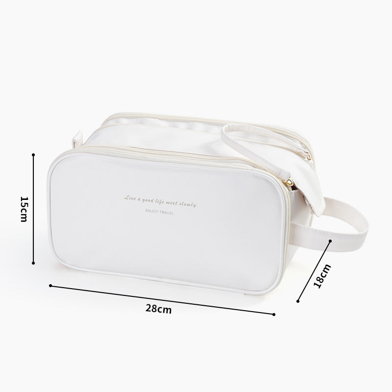 Portable cosmetics bag with large capacity | Stornfield