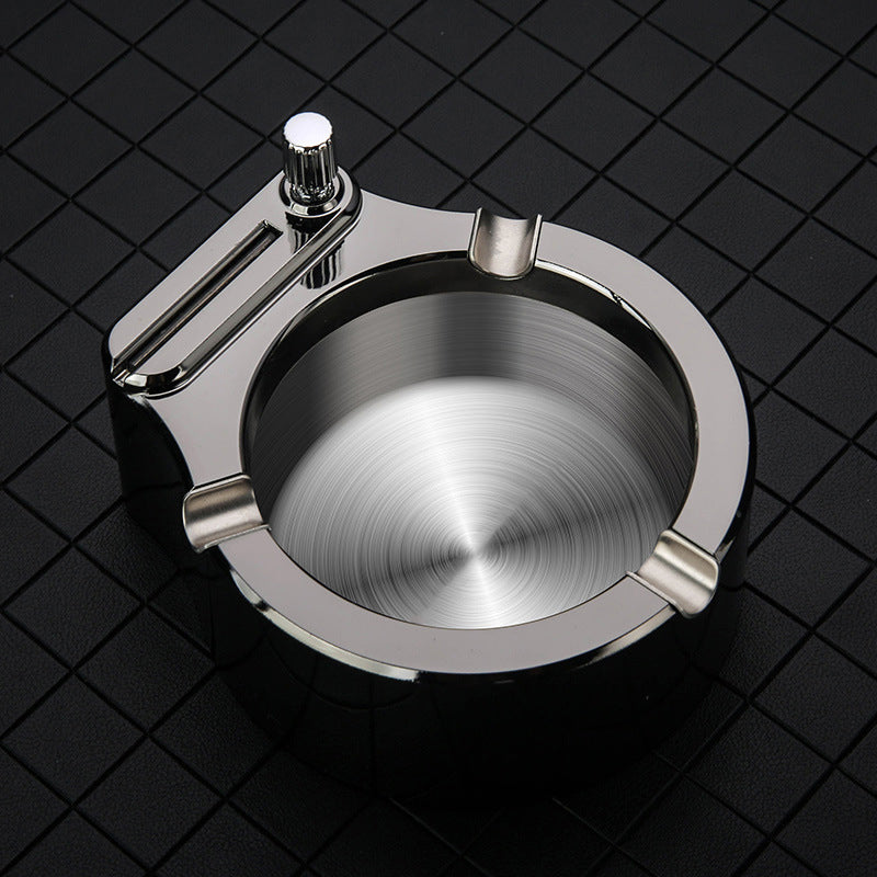 Stornfield | Retro Metal Ashtray, Lighter
