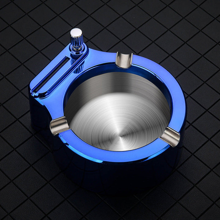 Stornfield | Retro Metal Ashtray, Lighter