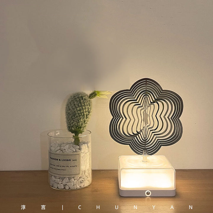 Rotating ambient light made of metal | Stornfield