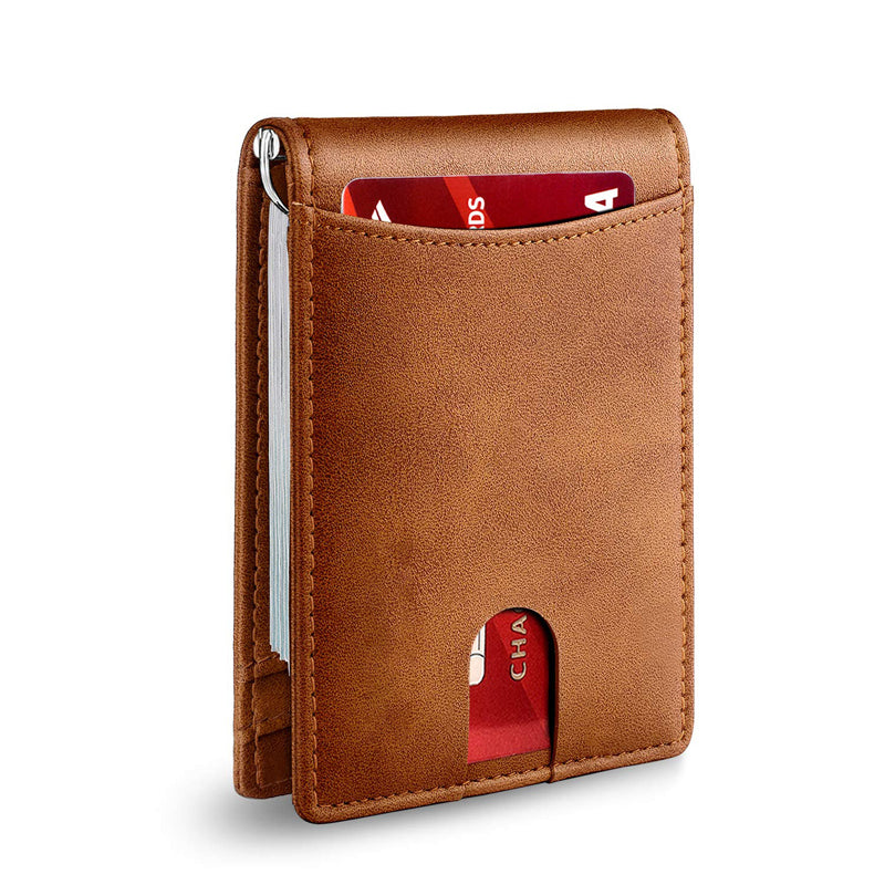 Stornfield | Genuine Leather Anti-theft Swipe Card Holder