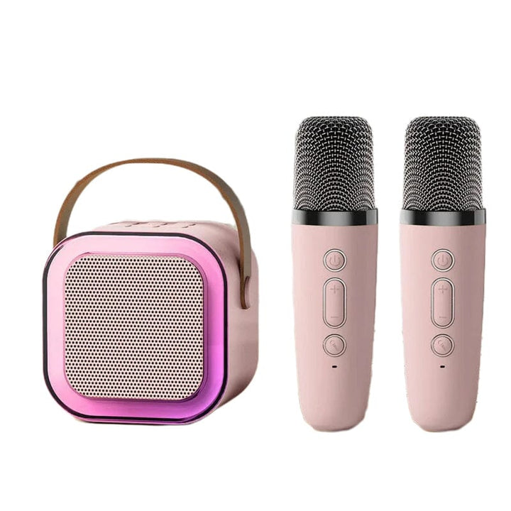 Mini Karaoke Machine with wireless microphones | Stornfield