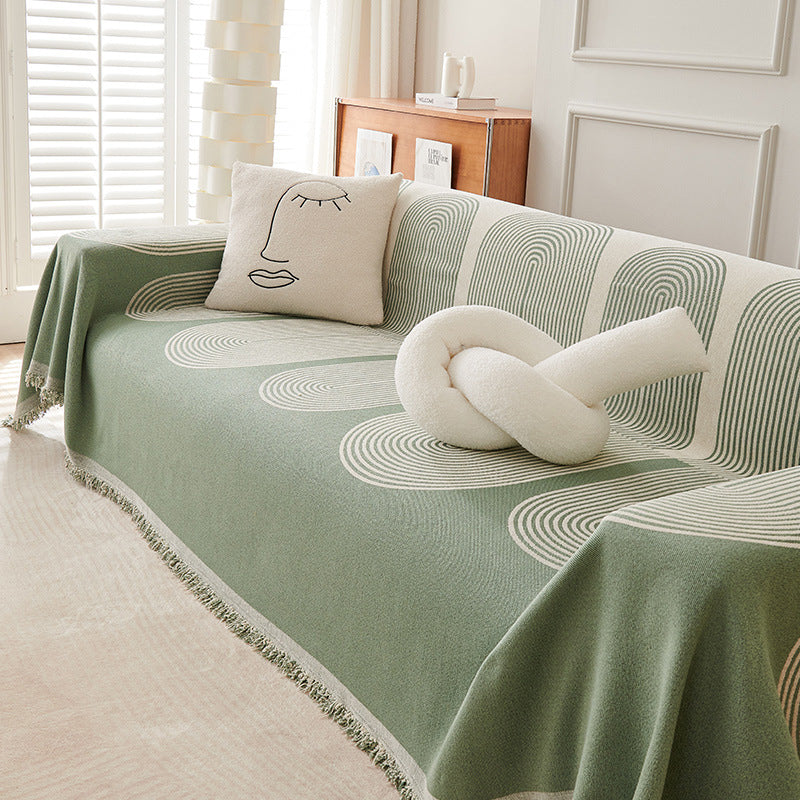 Double-Sided Chenille Sofa Cover | Stornfield