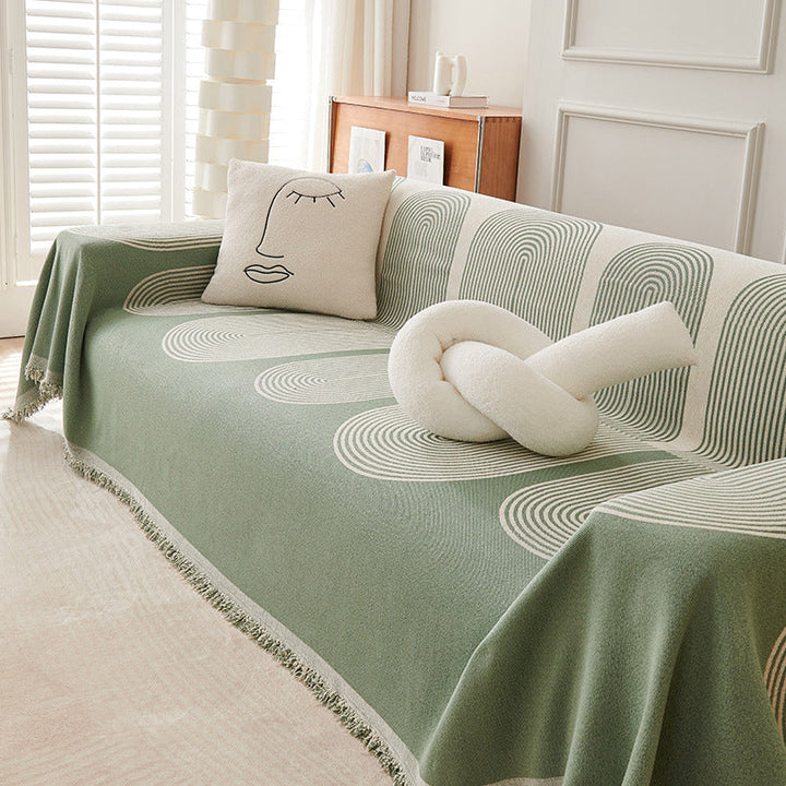 Double-Sided Chenille Sofa Cover | Stornfield