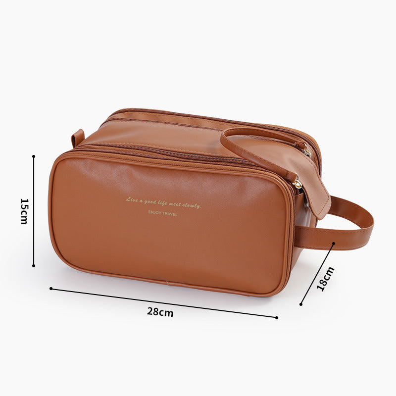 Portable cosmetics bag with large capacity | Stornfield