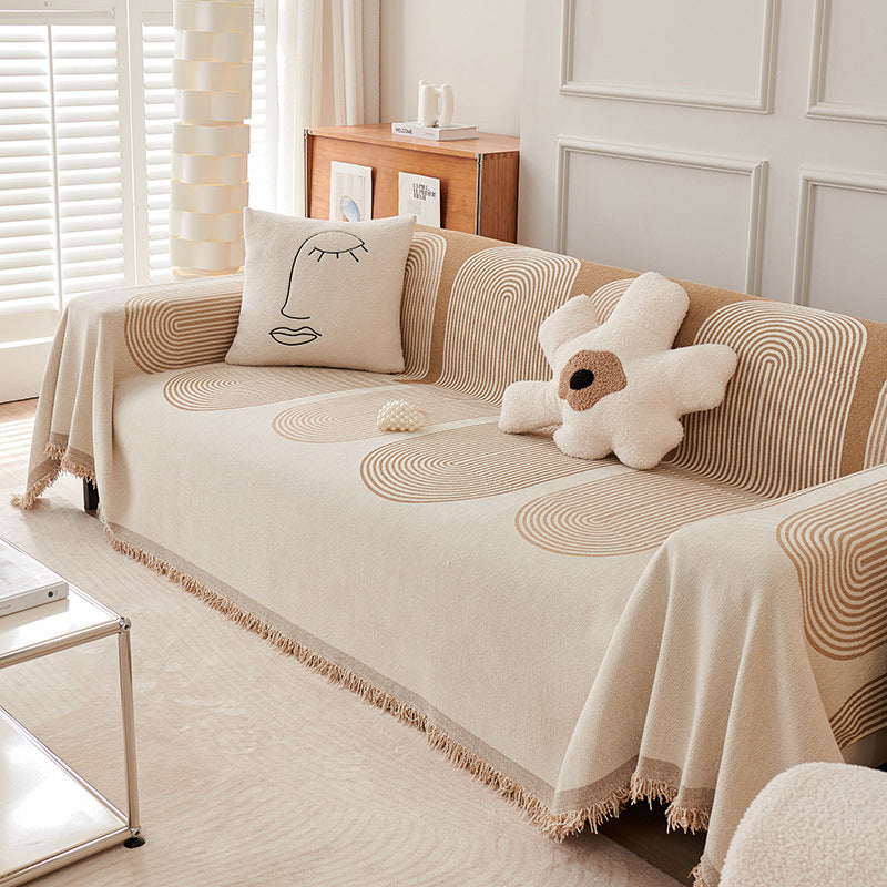 Double-Sided Chenille Sofa Cover | Stornfield