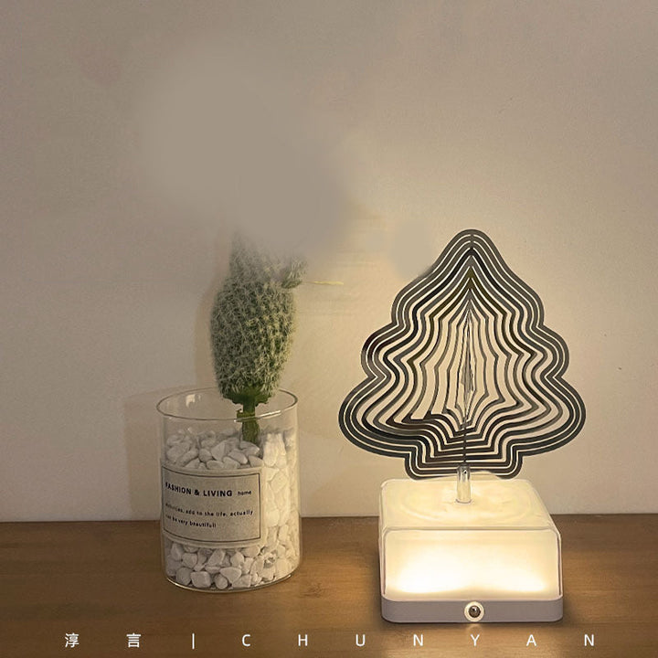 Rotating ambient light made of metal | Stornfield