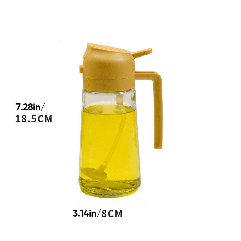 2-in-1 glass oil sprayer and dispenser | Stornfield