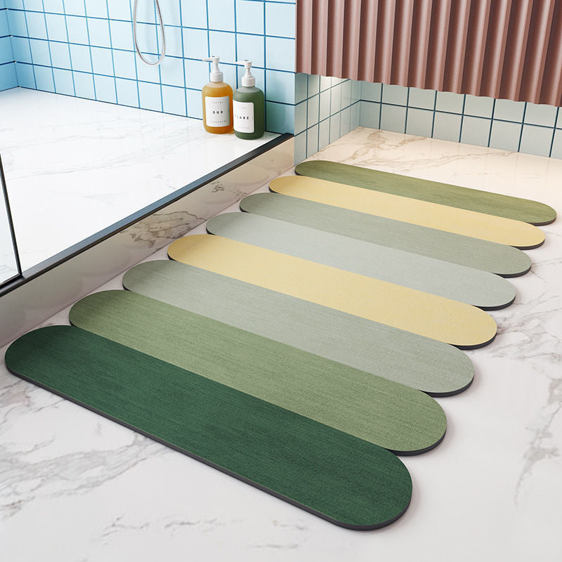 Non-Slip Absorbent Striped Floor Mat, Quick-Drying Bathroom Balcony Rug | Stornfield