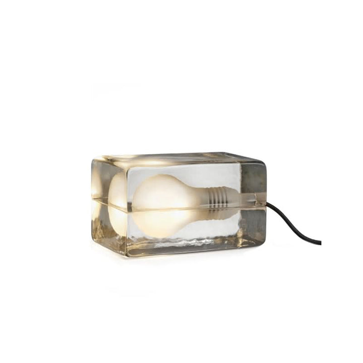 Stornfield | Glass Block Table Lamp with G9 Socket
