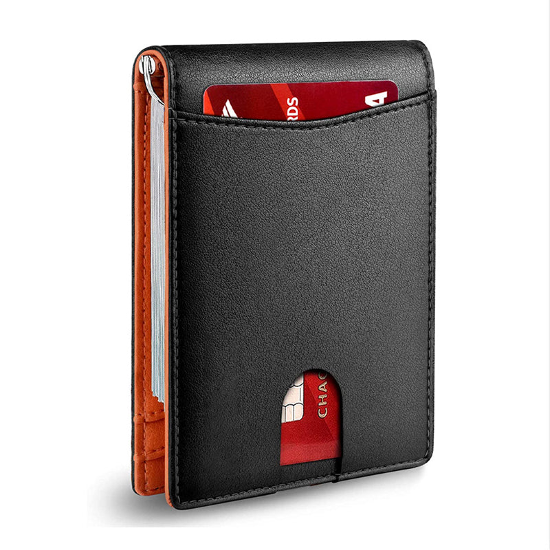 Stornfield | Theft-proof magnetic card holder made of genuine leather