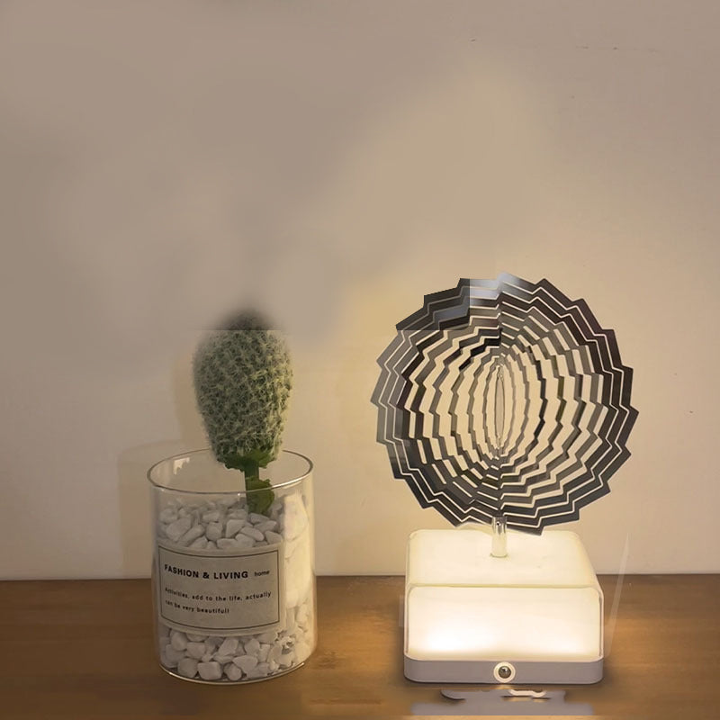 Rotating ambient light made of metal | Stornfield