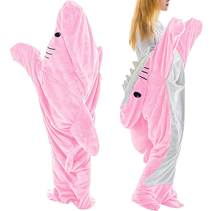 Plush Shark Blanket Hoodie – Comfortable Wearable Blanket | Stornfield