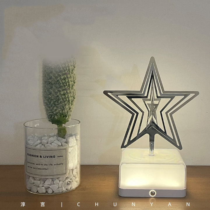Rotating ambient light made of metal | Stornfield