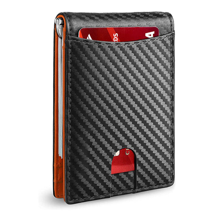 Stornfield | Theft-proof magnetic card holder made of genuine leather