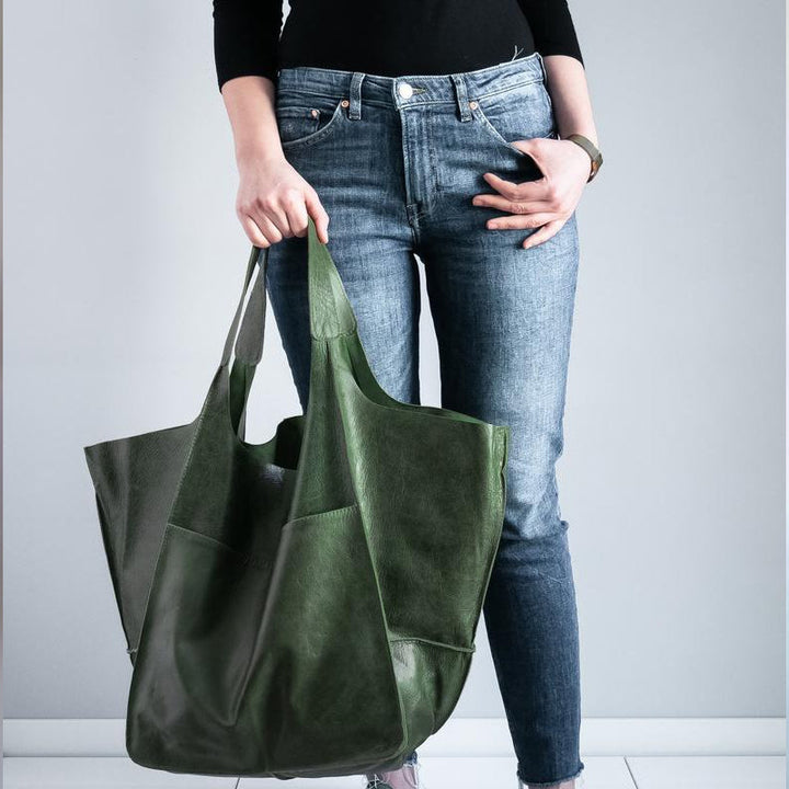 Stornfield | Oversized Leather Weekend Bags for Women