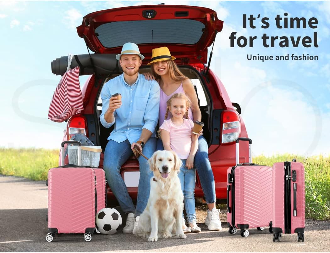 Hard Shell Carry-On Luggage with Lock & Spinner Wheels – Rosemont | Stornfield