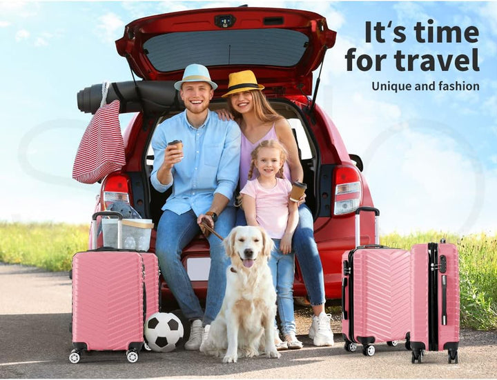 Hard Shell Carry-On Luggage with Lock & Spinner Wheels – Rosemont | Stornfield
