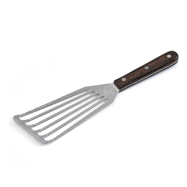 Slotted Turner and Fish Spatula With Wooden Handle Kitchen Tools | Stornfield