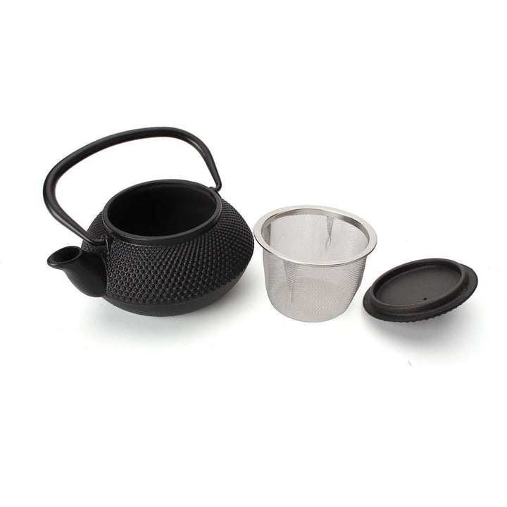 Small 2oz Cast Iron Tea Pot Teapot Kettle With Strainer Flower Tea Kettle | Stornfield
