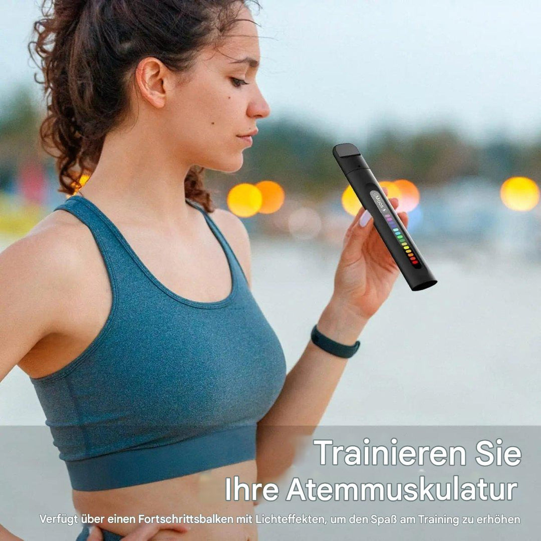 Stornfield | Smart Breathing Trainer for Respiratory Muscle Training - BreathBoost