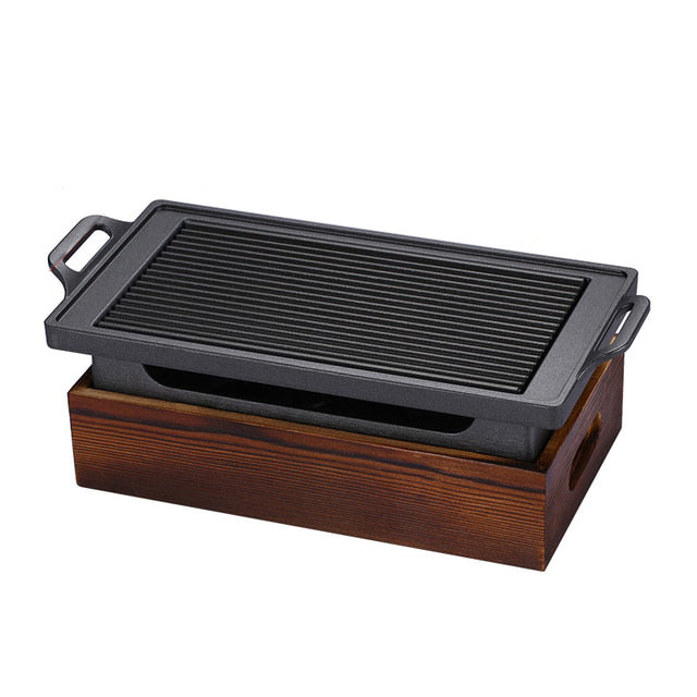Smokeless Portable Barbecue Grill Charcoal Household Non-stick BBQ | Stornfield