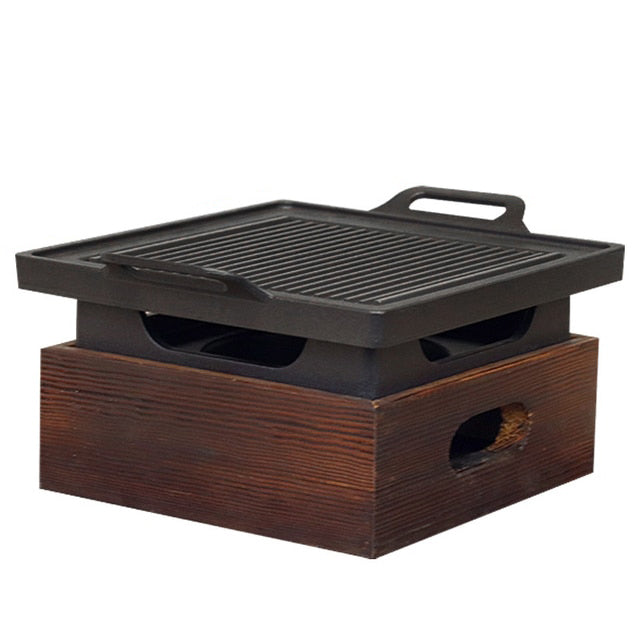Smokeless Portable Barbecue Grill Charcoal Household Non-stick BBQ | Stornfield