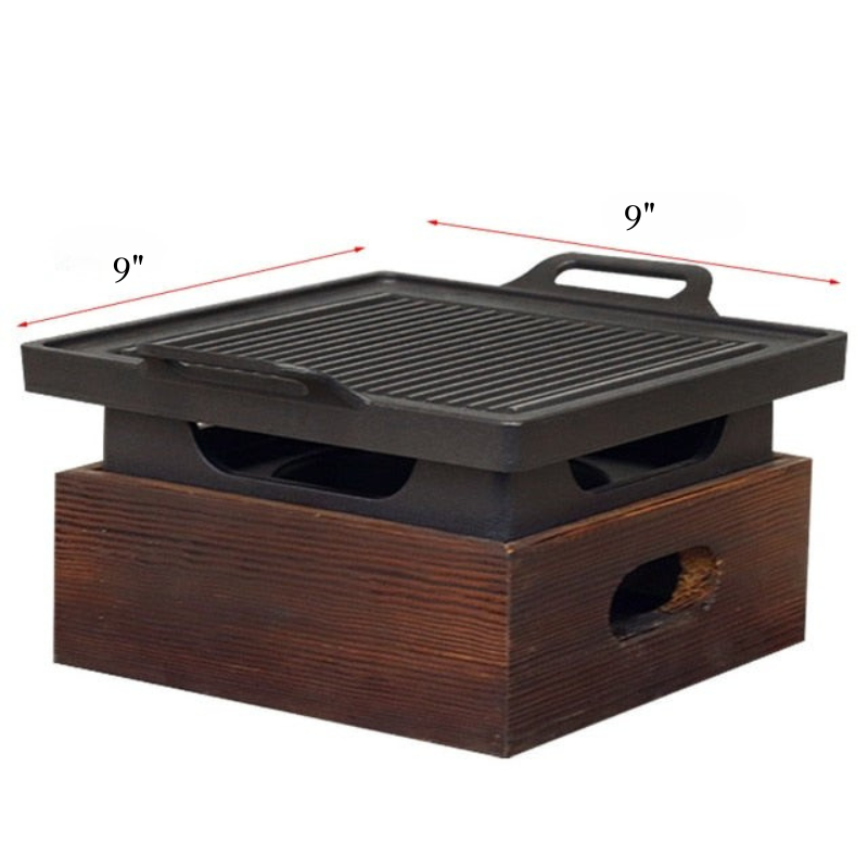 Smokeless Portable Barbecue Grill Charcoal Household Non-stick BBQ | Stornfield