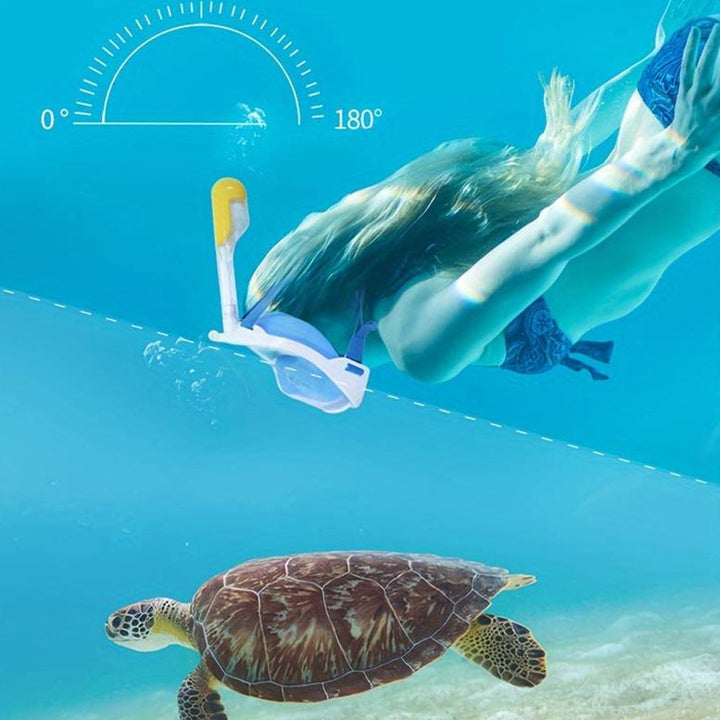 Snorkel mask for children and adults with snorkel and 180-degree visibility | Stornfield