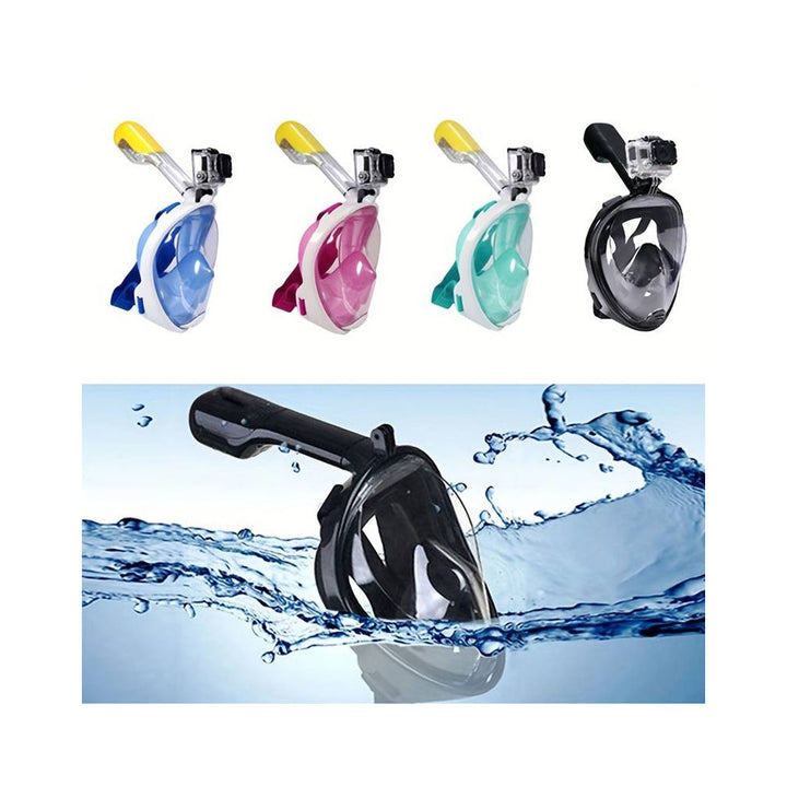 Snorkel mask for children and adults with snorkel and 180-degree visibility | Stornfield