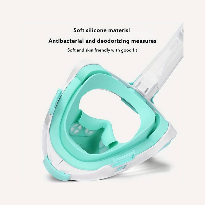 Snorkel mask for children and adults with snorkel and 180-degree visibility | Stornfield