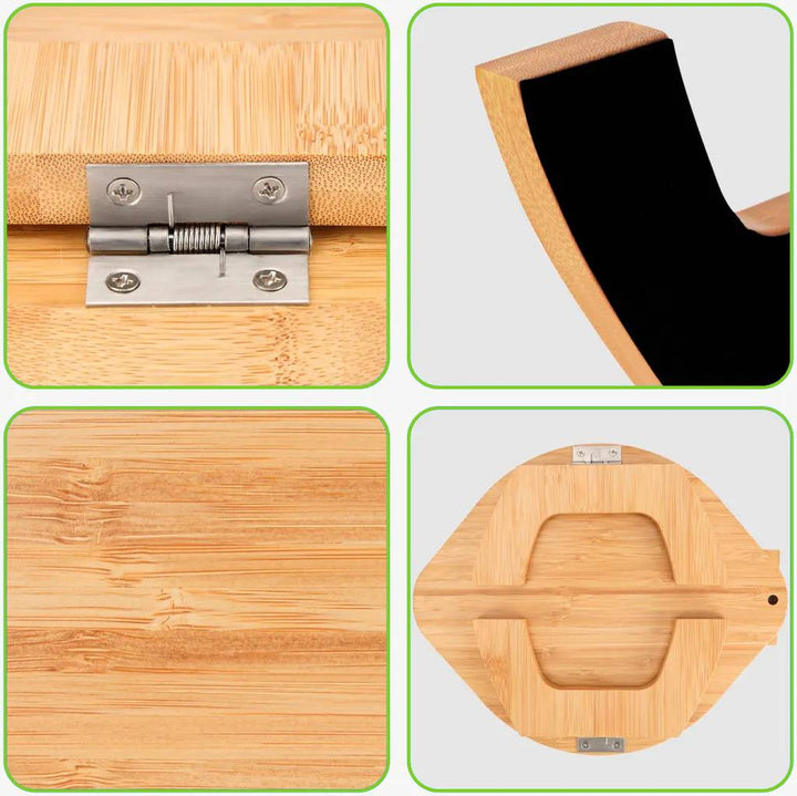 SofaNest Armrest Table Wooden Sofa Side Table With Phone Holder | Stornfield