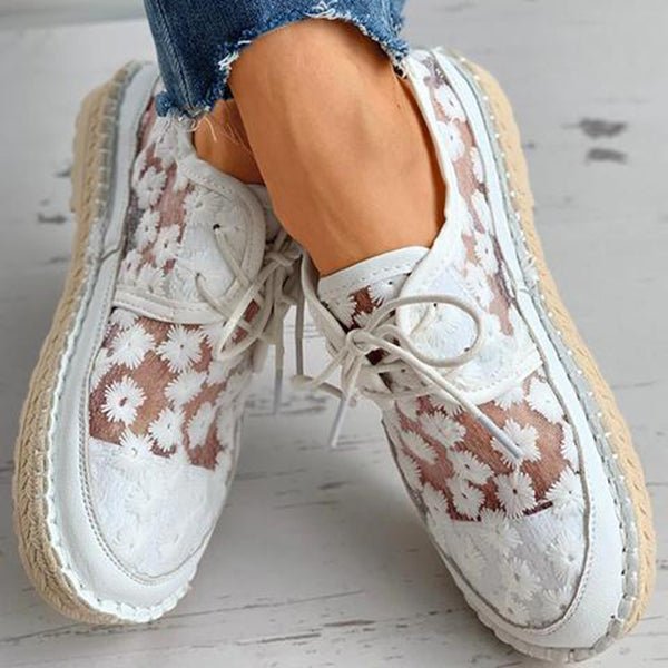 Stornfield | Orthopedic stylish shoe with floral design