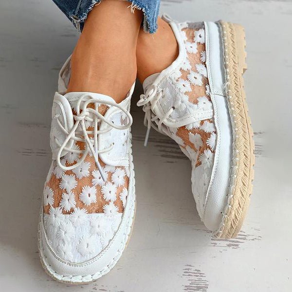 Stornfield | Orthopedic stylish shoe with floral design