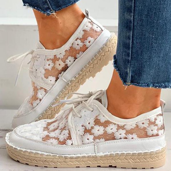 Stornfield | Orthopedic stylish shoe with floral design