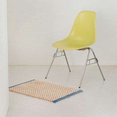 Stornfield | Soft and fluffy checkered bathroom mat