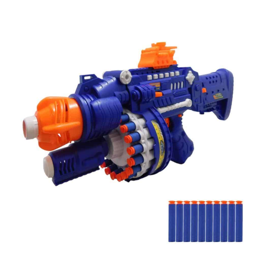 Fully automatic soft bullet gun incl. 40 arrows/darts | Stornfield