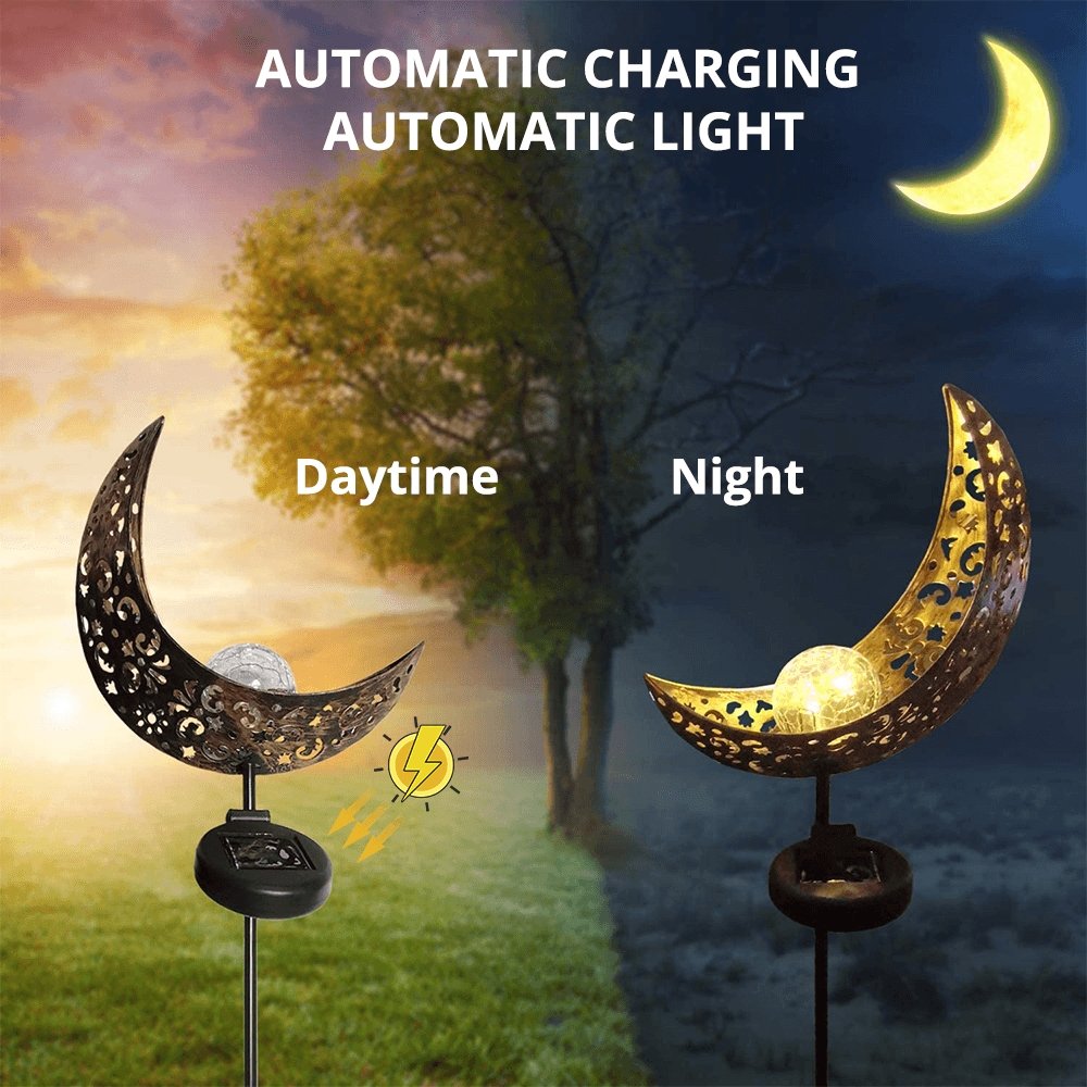 Stornfield Solar Outdoor Half-Moon Light