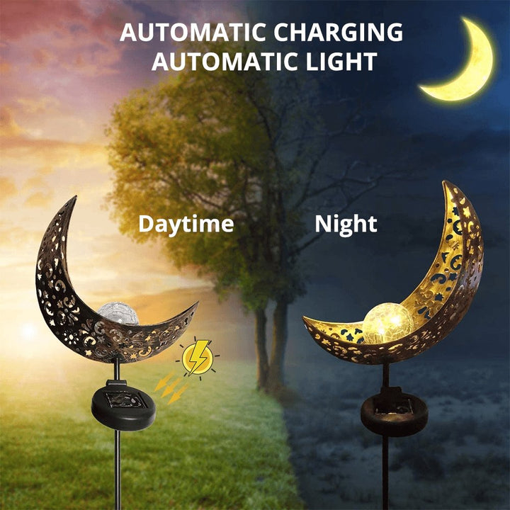 Stornfield Solar Outdoor Half-Moon Light