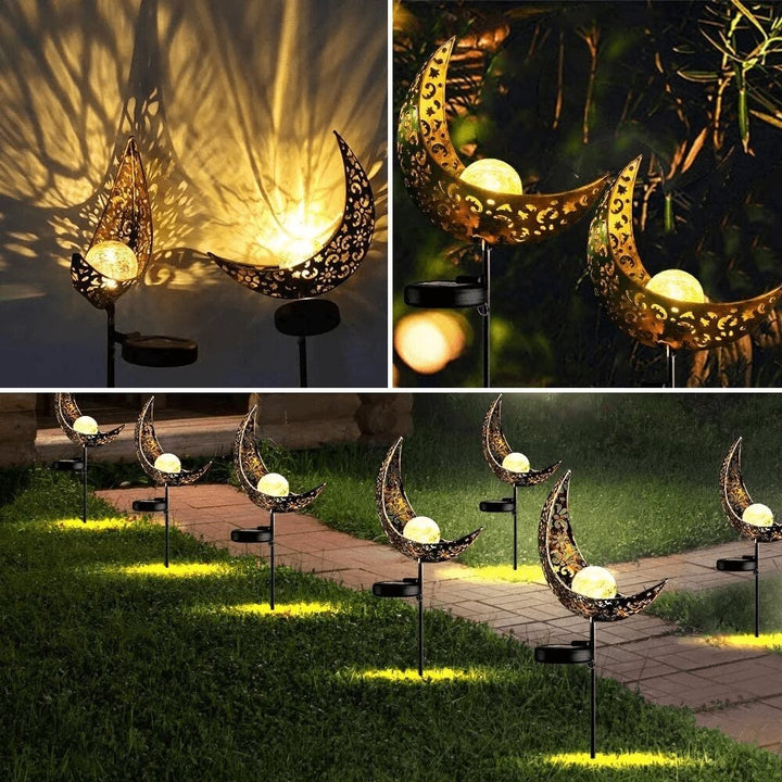 Stornfield Solar Outdoor Half-Moon Light