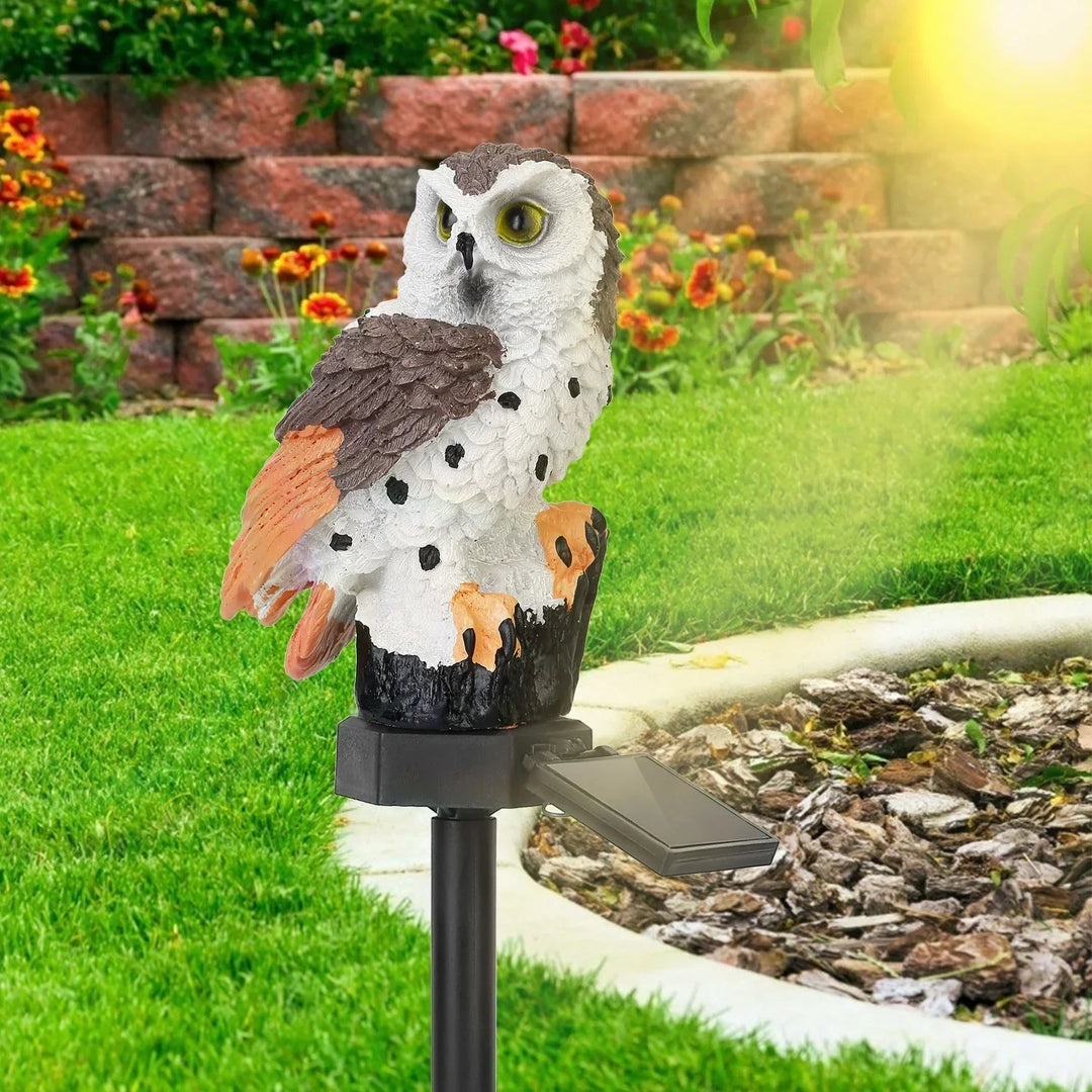 Enchanting Solar Owl Garden Light | Stornfield