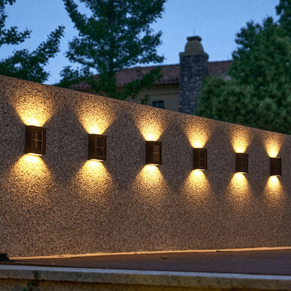 Stornfield | Deluxe Wireless LED Solar Wall Lights | Efficient and Economical Outdoor Lighting