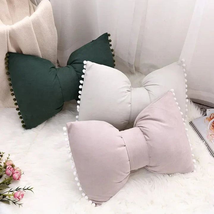 Solid Candy Colour Tasseled Cushion Cover Velvet 50x30cm | Stornfield