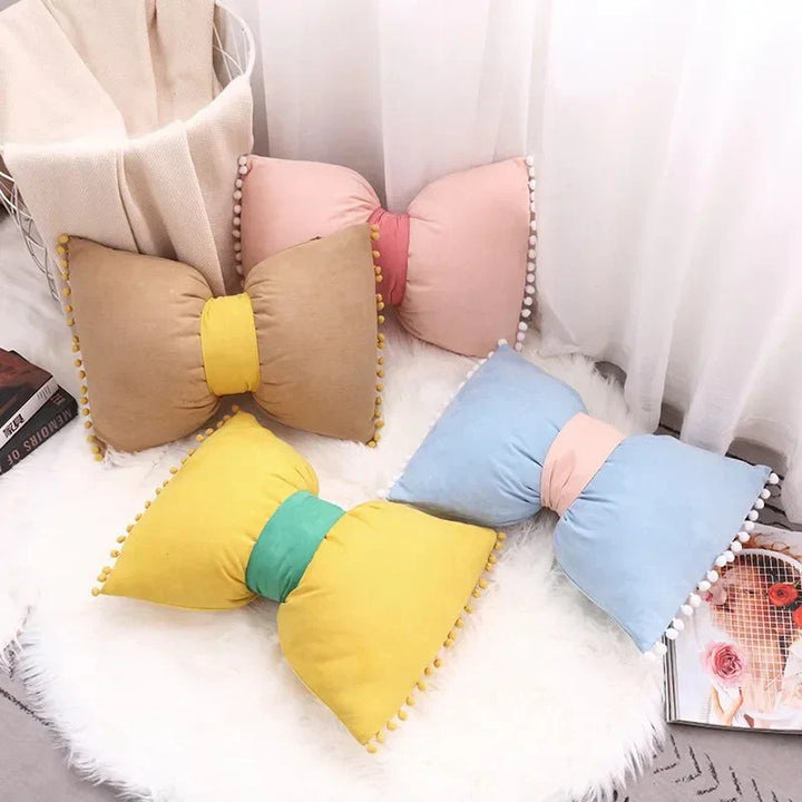 Solid Candy Colour Tasseled Cushion Cover Velvet 50x30cm | Stornfield
