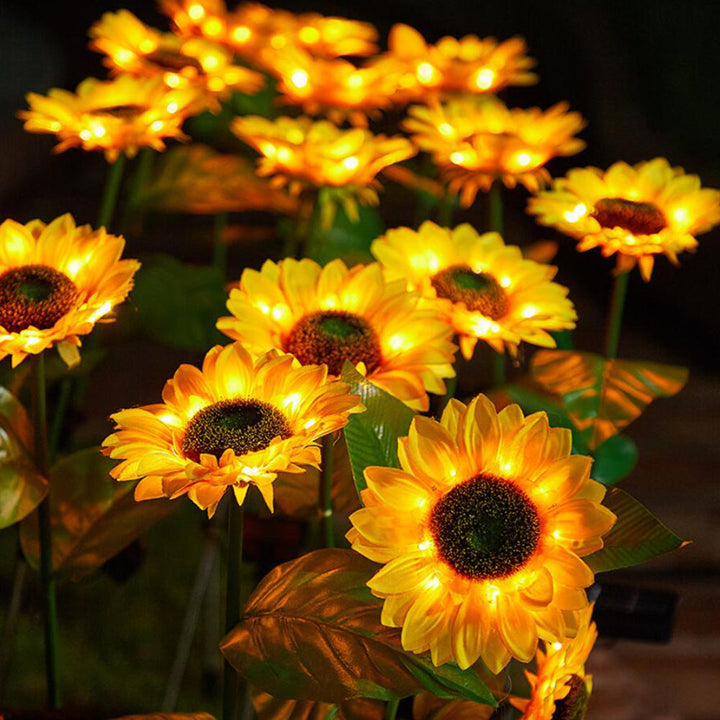 Solar-Sunflower-Garden-Lamp 80 cm | Stornfield