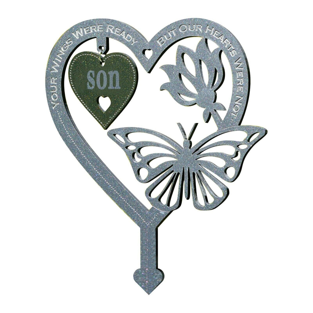 Memorial Gift Butterfly Ornament - Garden Memorial Plaque | Stornfield
