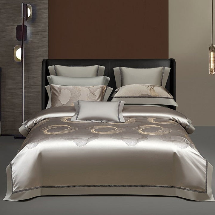 Sonata Luxury Duvet Cover Set – 1000 TC Cotton with Silky Satin Finish | Stornfield