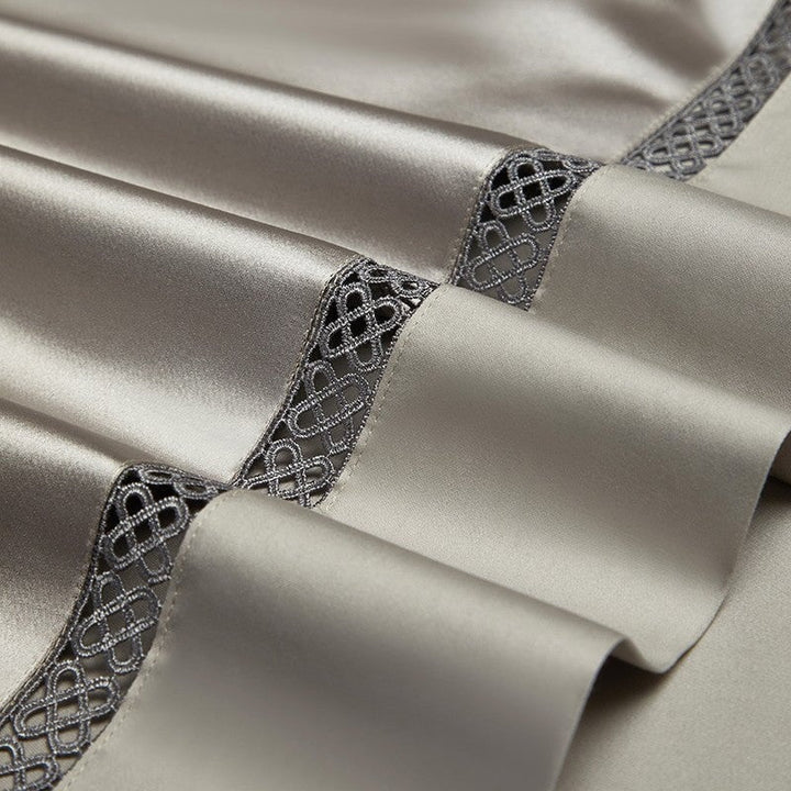 Sonata Luxury Duvet Cover Set – 1000 TC Cotton with Silky Satin Finish | Stornfield